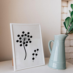 Black Circle Stickers 2000Pcs Dot Stickers, 1 Inch round Write Coding Labels Can
