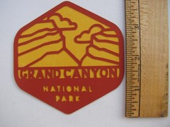 GRAND CANYON Die Cut Paper Piece 1 Piece HANDMADE