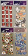 Lot Of 33 Sheets Sticko Stickers! All Occasion!
