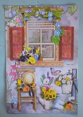 Crafter’s Square – Window Scene Pop-Up Sticker Sheets – Lot Of 2