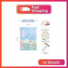 YUATCYA Reusable Sticker Collecting Book Storage Album Stickers Organizer Collec