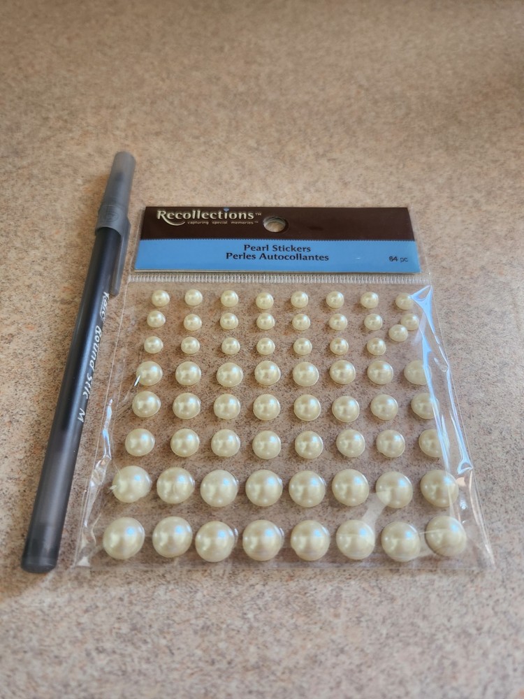 Recollections~Pearl Stickers for scrapbooking/crafts