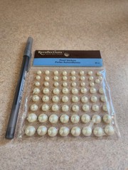 Recollections~Pearl Stickers for scrapbooking/crafts