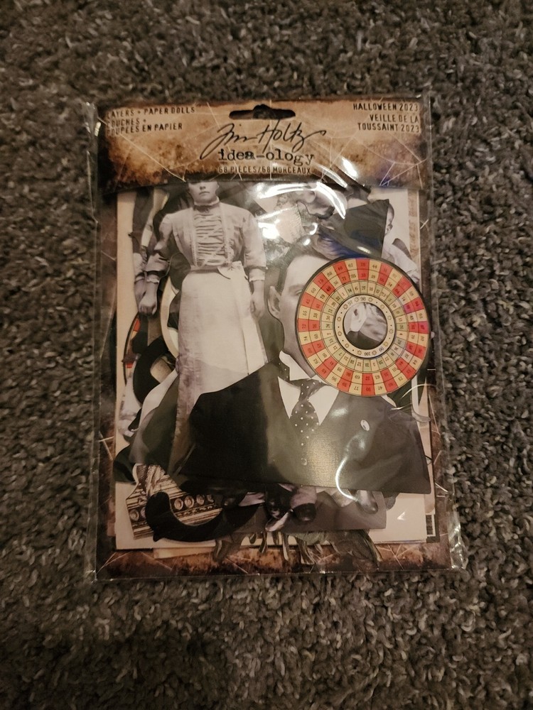 Tim Holtz Halloween Layers + Paper Dolls (2023) TH94333