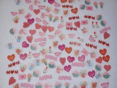 168 Mother’s Day Dimensional 3D Foam Sticker Lot Classroom Craft Stickers