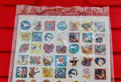 Vintage 1983 Institutional Financing Services Stickers 2 Sheets New Sealed