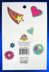 Crown Jewlz Dogs, Peace & Love Prismatic Mini Sticker Book