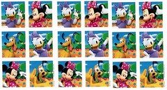 3 Sheets Disney Mickey Mouse Clubhouse Daisy Minnie Pluto Scrapbook Stickers