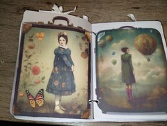 Vintage Travel Junk Journal Scrapbook USA Seller