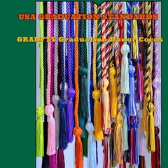 Double Red And Gold Graduation Honor Cords 2025 National Honors Society