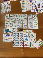 Lot VINTAGE Stickers Mrs Grossman Hallmark Frances Meyer Sandy Lion Must See!