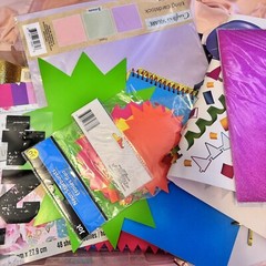 5LB Scrapbooking & Crafting Supplies Lot