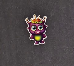 Monster Sticker’s 6 Pack. Kawaii Monster’s