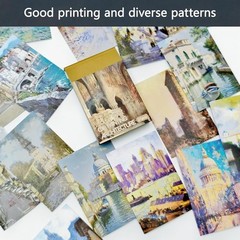 300Pcs Washi Stickers Set for Journaling, Bullet Journal, Planner, DIY Crafts