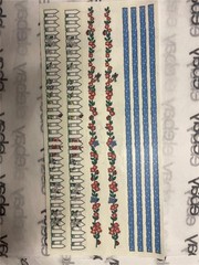 New vintage LOT of 10 sheets of (6 x 12″) STICKERS sandylion psx me mybideas
