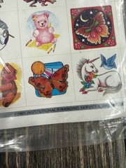 Vintage 1985 Institutional Financing Services Multi-Colored Stickers