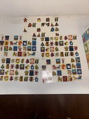 Vintage Highlights for Children Sticker File Box Holiday with Seasonal Stickers