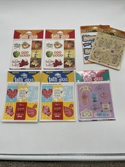 Faith That Sticks STICKERS – NEW Illustrated Bible Verses Give Thanks Psalms