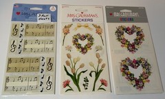 Lot ALL Mrs Grossmans Stickers New (118) Horses Christmas Animals Vehicles Farm
