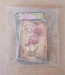 Lot #7 Woodland Mushrooms journal DIE CUTS Ephemera Tags Collage Scrapbook