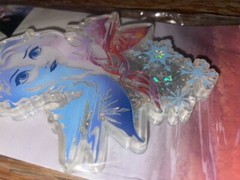 NEW Disney Frozen 2 or II Movie Elsa Floaty Snowflakes 3D Sticker Scrabook craft