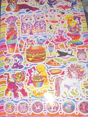 Lisa Frank 600 Sticker Sheets Multicolor Animals & Insects Theme