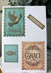 Mini Christian Ephemera Pack For Scrapbook Junk Journal Mixed Media Card Toppers