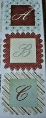 My Mind’s Eye WILD ASPRAGUS WILD LETTERS sets~CHRISTMAS variety Quick Ship!