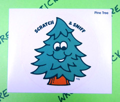 Christmas Scented Large Stickers Everything Smells You Choose