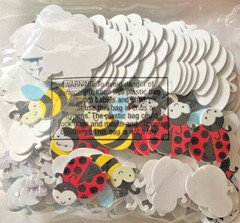 The Spring Shop Bug Foam Stickers 150 Pieces