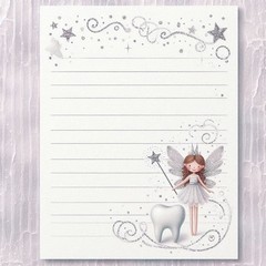 Set Of 13 Fairy Paper For Junk Journal Scrapbook Kit
