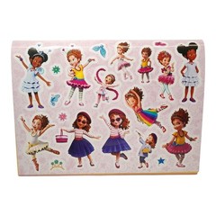 DJ Fancy Nancy Giant Sticker Activity Pad with Foam Sticker (Clubs)