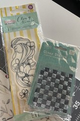 Prima Embellishments Florals Gems Chipboard Rub Ons Stamps Mixed Media NEW
