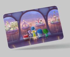 INSIDE OUT , 2 pc credit card skin & DEBIT CARD,TROLLEY & GYM