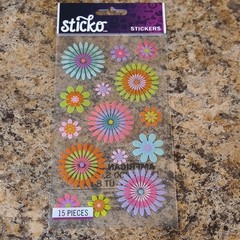 Sticko Scrapbooking Stickers Theme Packs, Mixed Themes Assorted, Multicolor