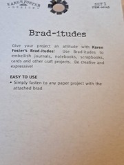 Karen Foster Brad-itudes Scrapbook Brads Lot 4 Sets Emoji Faces NIP