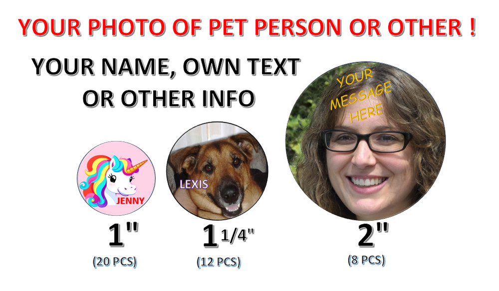 CUSTOM LABELS STICKERS DECALS for almost anything your picture your text