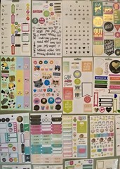 HUGE Lot of Happy Planner Stickers Over 140 Pages Of Stickers & 2 Binders