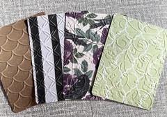 50 Pc Textured Junk Journal Ephemera, Scrapbook Paper, Mixed Media Collage Kit