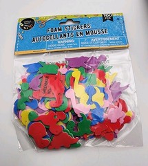Craft Sticker Lot – Foam Shapes, Smiley Faces, Stars, Alphabet & Reward Stickers