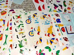 Mrs Grossmans Sticker Lot Holiday Birthday Kids 175+ Strips Creative Memories