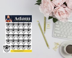 Las Vegas Raiders Planner Stickers