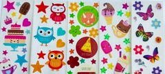 1079+ Stickers Toddler Teacher Incentive Inspiration fun shapes party favors