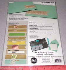 Envelope Wrappers Floral & Kraft Themed 36pcs 2 of each by We R memory keepers