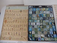 Large Sticker Lot of Letters & Numbers for Scrapbook & Card Making Lot Approx 20