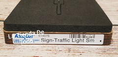 WOOD WOODEN PAPER CUTTING BLADE DIE TRAFFIC LIGHT SIGN FITS ACCUCUT SYS READ