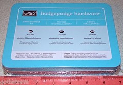 Stampin Up Styled Silver Embellishment Hardware Hodgepodge Kit 200pc New Sealed