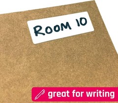 0.5″x0.3″ White Self-Adhesive Labels – 2000 Pack for Organization & Crafting