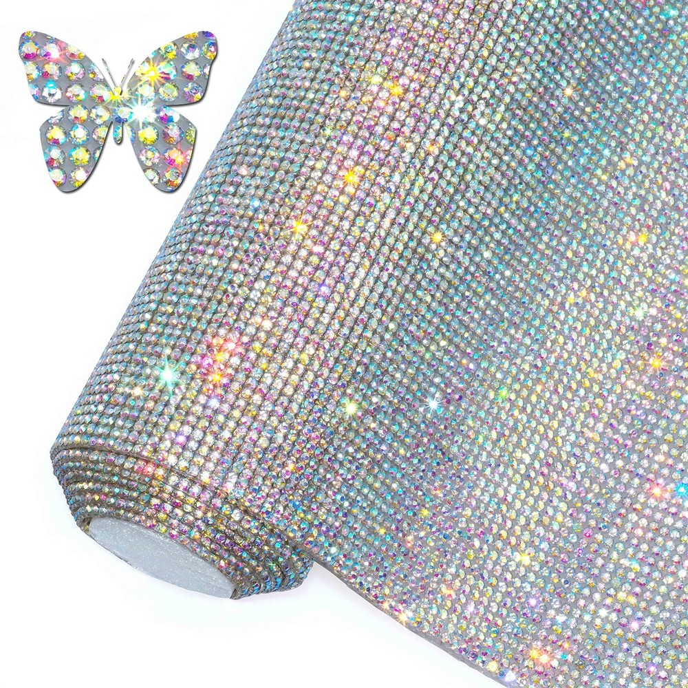 DIY Rhinestone Car Decoration Stickers – 81000 Pcs Self-Adhesive Glitter Gems 2m