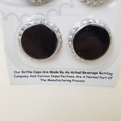 Li’l Davis Designs Black Custom Caps 3d Scrapbook cards frames tags LTT-3015